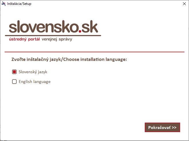 Instalacia Slovensko Sk Krok5